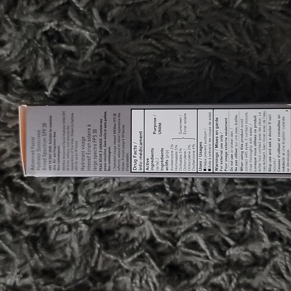 🧔🏿‍♂️NIB MK Men Advanced Facial Hydrator Sunscreen SPF30🧔🏻‍♂️ - Picture 4 of 5